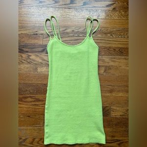 Green Zara Mini dress size small